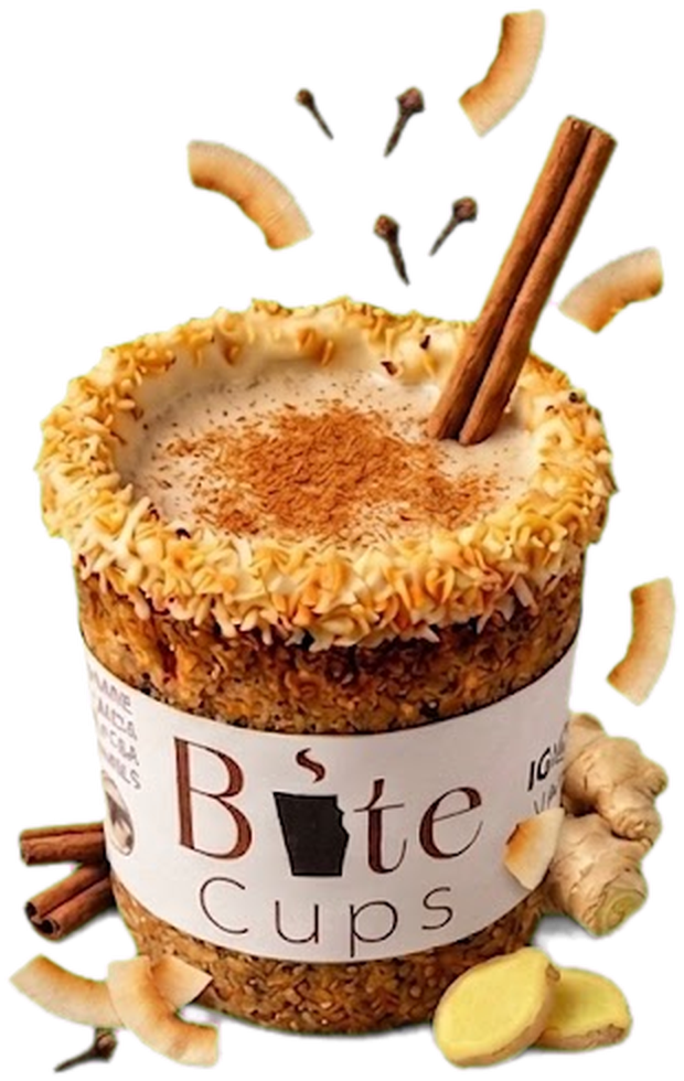 Chaibite con chai, canela, coco y jengibre